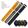 Bracelets de montres Bracelet en silicone 24MM pour bracelet Suunto9 Spartan Sport HR Bracelet à dégagement rapide Suunto9 Baro Bracelet en caoutchouc Traverse 230711