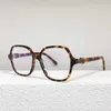 Occhiali da sole Nuovi modelli di alta qualità Celebrità di Internet di Xiaoxiangjia lo stesso tipo di montatura per occhiali miopia a piastra grande con montatura per occhiali ch3421