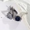 Wristwatches Elegant Fashion Women's Casual Watch Retro Female Student Simple Small Round Mesh Quartz Wristwatch