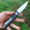 Coltello chiudibile Flipper M6651 di alta qualità D2 Lama a goccia satinata nera G10 con manico in lamiera di acciaio inossidabile Ball Bearin Coltelli tascabili EDC Attrezzi esterni