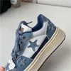 Dress Shoes Women Fashion Sports Shoes Summer Autumn Blue Platform Comfortable Casual Sneakers Tenis Feminino Thick Sole Zapatos Mujer 230710