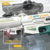 Gun Toys Assorbimento automatico dell'acqua M416 AutomaticoElectricBurstWaterPistolaI bambini giocano nell'acquaGiocattolo all'aperto estivo di grande capacità Gungift 230711