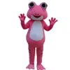 2018 mascottes personnalisées de haute qualité costume de mascotte de grenouille verte tenues adlut personnage de dessin animé de grenouille mascots253l