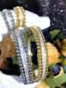 Серьги ожерелья устанавливают Kellybola Boho Sparkly Drendy Stackable Princess Bangle Ring для женщин Полный микробический циркон свадебный саудовский арабский