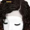 Nxy Afro kinky kinky curly الاصطناعية الدانتيل للنساء السوداء الباروكات المقاومة الدانتيل البني البني cosplay wigs 230524