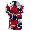 Survêtements pour hommes Chemisier d'été à manches courtes Logo personnalisé Ensembles de chemises Casual Button Down Beach Flower Mens Cotton Shirt Pack