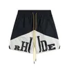 2GS4 Designer Shorts Rhude Verão Moda Praia Calças Homens de Alta Qualidade Street Wear Vermelho Azul Preto Roxo Mens Curto Us Siize S XL Rhxl