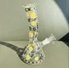 Recycler Booreilanden Matrix Perc Waterpijpen Glazen waterpijpen Rookpijp Dab Bong ROTO Glazen rookwaterleidingen