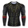 Men's T Shirts 3D Printed No Way Home Fashion Casual Summer Compression T-Shirt Long Sleeve Sportswear Fitness Clothing