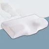 Travesseiro de espuma viscoelástica cama proteção ortopédica para pescoço rebote lento em forma de borboleta saúde cervical 230711