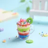 Blocs Enfants Crème Glacée Mini Tasse À La Main Jouet Dessert Partie Colle Matériel Pack Enfants DIY Art et Artisanat Jouets Filles Cadeaux 230710