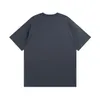 BLCG LENCIA 2023 Summer New 250g 100% Cotton Fabric T-shirt Men High Quality Print Color Drop Sleeve Loose Tshirts Oversize Tops 2023297