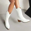 Boots BONJOMARISA Women's Denim Ankle Boots Thick Toe Vintage Suede Slide Casual Autumn Winter Shoes Brand Design Boots L230711