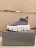 Lyxmärke Plattform Herrklänning Sock Sneakers Walk Shoes Slip On Andningshöjd Ökande storlek 38-46