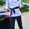 Abiti da uomo Doppio petto da sposa per uomo con cintura African Fashion Groom Tuxedo Custom 2 pezzi Blazer maschile Pantaloni