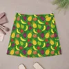 Skirts Cartoon Fruit Skirt Banana And Lemon Harajuku Casual Female Vintage Mini Graphic Clothes Gift Idea