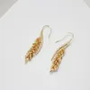 Stud European And American Fashion Classic Luxury Contracted Wheat Earring Restoring Ancient Way Jewelry Gifts 230710