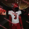 Bradley Chubb Ikem Ekwonu 2023 Jersey estadual NC Custom costura masculino Kyle Bambard AJ Cole III Woody Cornwell Ryan Finley NC State Wolfpack Jerseys de futebol