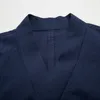 Canotte da uomo Canotta tradizionale cinese Hanfu Uomo Lino Cotone senza maniche Fessura Top Tang Suit Kimono Cardigan Maschile Camicie a punto aperto 230711