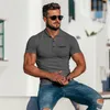 Men's Polos Brand Fitness Mens Polo Shirts Slim Fit Short Sleeve Leisure Casual Cotton Fashion Summer Breathable Sports Polo Shirt Men 230710