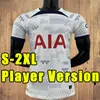 Spurs 23 24 S-4XL Camisas de futebol KANE SON PERISIC KULUSEVSKI Totten Ham HOJBJEG 2023 2024 LUCAS LLORS Terceiro camisa de futebol Bryan Bergwijn Polo Treinamento goleiro