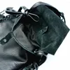 Borse da sera Borsa da donna Borsa a tracolla Desinger Frangia verde Vera pelle Moda nappa piccola per donna