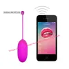 Eggs/Bullets Pretty Love USB Charging Bluetooth Vibrator Wireless Application Remote Control Vibrator for Women's Vibration Sex Toy Click Egg Vibrator 230710