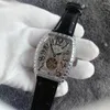 Wristwatches Men's Tourbillon Mechanical Watch Business Casual Korean Style Fashion Belt Waterproof Automatic