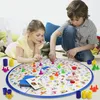 Intelligenzspielzeug Montessori-Puzzle für Kinder, Detektive, Schautafel, Brettspiel, Kunststoff, Gehirntraining, Bildungsset, Lerngeschenke, 230710