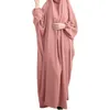 Vestuário étnico Eid com capuz muçulmano feminino vestido hijab vestuário de oração jilbab abaya longo khimar cobertura completa vestido ramadã abayas islâmico312f