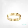 Designer Ring Staal Zilver Liefde Ringen Mannen en Vrouwen Rose Gouden Sieraden Koppels Kerst Ring Gift Party Bruiloft Accessoires