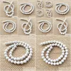 Charms 8mm Naturstein Weiß Türkis Perlen Diy Schmuck Finden Halskette Ohrringe Machen Drop Lieferung Erkenntnisse Komponenten Dhw5L