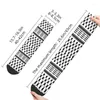 Chaussettes pour hommes Hommes Palestiniens Kufeya Robe Hommes Femmes Chaud Drôle Nouveauté Palestine Keffiyeh Broderie Crew