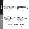 Sonnenbrille LIOUMO Top Qualität Pochromic Polarisierte Sonnenbrille Für Männer Frauen Carbon Faser Rahmen Quadratische Gläser UV400 lentes de sol hombre 230710