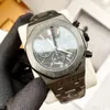 Mens Watch Quartz Movement Designer Watches 45mm Sapphire Wristwatch 모든 다이얼 작업 방수 손목 시계 Montre de Luxe