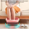 Bathroom Sinks Foot Soaking Bath Basin Tub Basin Tools Foot Spa Foldable Footbath Tub Spa Basin For Soaking Stress Relief Portable Collapsible 230710