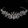 Pinces à cheveux mariée diadème tête chaîne bijoux frontlet accessoires de mariage bandeau de mariée princesse couronne diadèmes D88