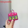 Chaveiros Cordões Adorável Bolsa Casinha Charme Chaveiro Decore Sua Bolsa Mochila 230710