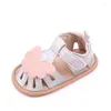 First Walkers Modne antypoślizgowe gumowe podeszwy Buty dla dziewczynek Princess Casual Błyszczące sandały Born Accessories Toddler Girl