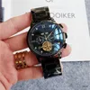 2023 luksusowy męski zegarek z oryginalnym pudełkiem mechaniczny drążą marka Design pasek do zegarka ze skóry cielęcej moda męska akcesoria festiwal prezent męski zegarek