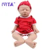 Dolls Ivita WG1528 43cmフルボディシリコンリボーンベビードールリアルな女の子子供用Pacifierとの塗装されていないおもちゃギフト230710