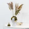 Butelki do przechowywania wazon na kwiaty pulpit elegancki ceramiczny słoik imbiru na ozdoby na środek stołu do domu salon aranżacja kwiatowa sypialnia