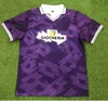 Fiorentinas Retro Soccer Jerseys Edmundo Batistuta Rui 1979 1980 Home Away Football Shirt Camisas de Futebol 89 90 91 92 93 94 95 96 97 98 99 00 Kort ärm 81