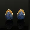 Stud SUNSLL Golden Color Copper Multicolor Cubic Zirconia Trendy Hoop Earring s Fashion Party Jewelry CZ Brincos 230710