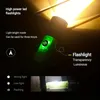 Zaklampen Zaklampen LED-handschijnwerper Multifunctioneel Noodopladen via USB Dimbaar Draagbaar Lichtgewicht Voor buiten