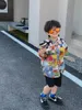 Kids Shirts Children s Clothing Boy s Short Sleeved Shirt Summer Half Sleeve Children Top Fashionable 230711