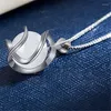 Pendant Necklaces Womens Girls Necklace Jewellery Opal Swirl Gift Exquisite