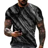 Männer T-shirts 2023 Mode Retro Plaid Geometrische Linie Design T-shirt Lycra Polyester Große Größe Gute Qualität Fett S-5XL