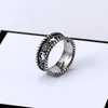 Дизайнерские кольца титановое стальное кольцо женское винтажное модное бирюзовое кольца мужская пикси любовь бесстрашная эмалевая пара