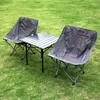 Camp Furniture 2023 Outdoor Aluminum Alloy Folding Table And Chair Set Camping Portable Manufacturers Wholesale